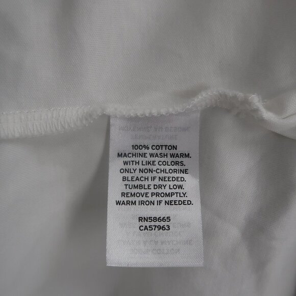 Nordstrom Men's White T-Shirt Size Large - Picture 2 of 5